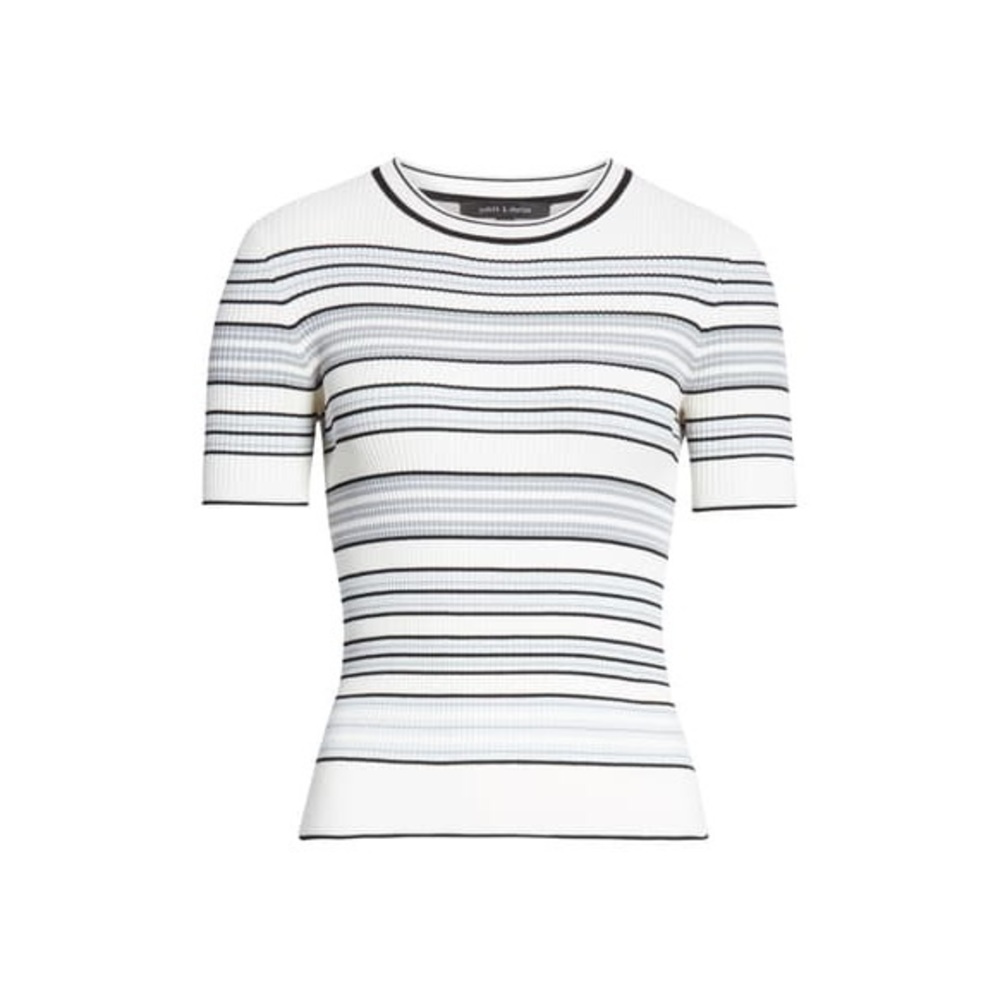 LAST CALL JUDITH & CHARLES Andante Stripe Sweater